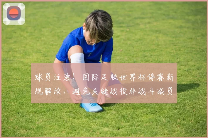 球员注意！国际足联世界杯停赛新规解读，避免关键战役非战斗减员